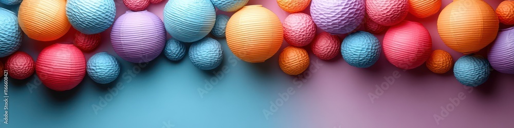 Vibrant Colorful Balls Abstract Background Vibrant Colorful Balls Abstract Background