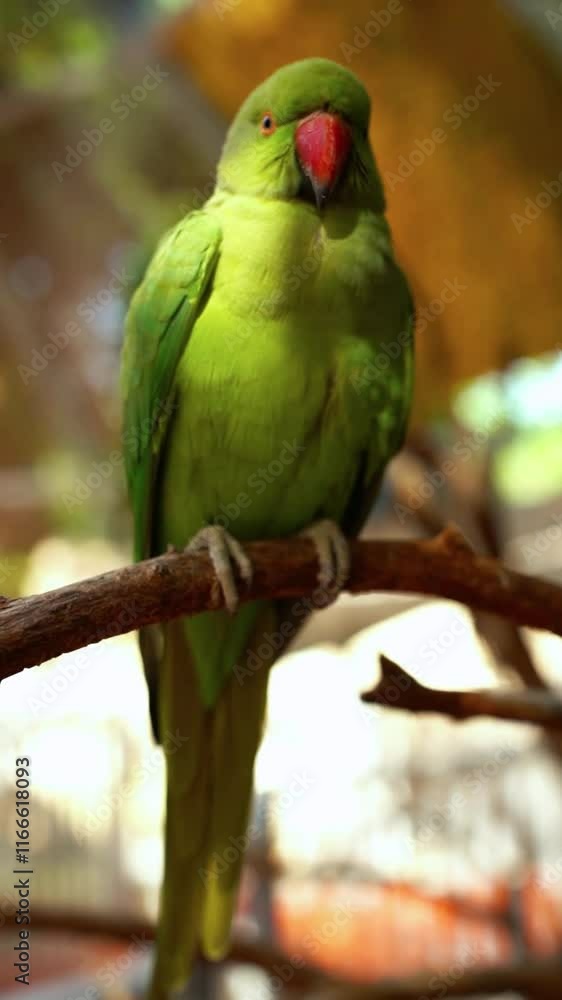 Psittacula eupatria, commonly known as Indian Parrot sitting on tree in Suhar, Oman.
Psittacula eupatria, commonly known as Indian Parrot sitting on tree in Suhar, Oman.