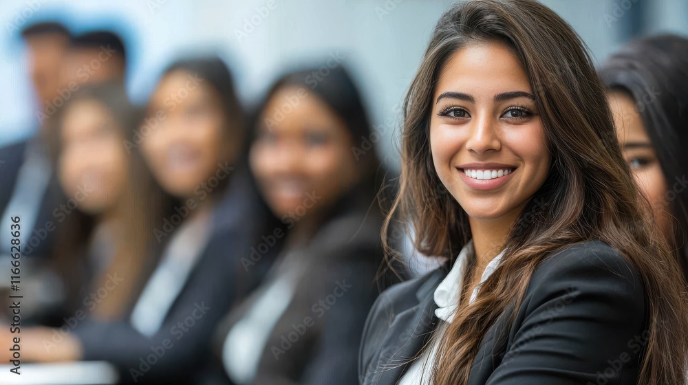 Confident Businesswomen in a Meeting Confident Businesswomen in a Meeting