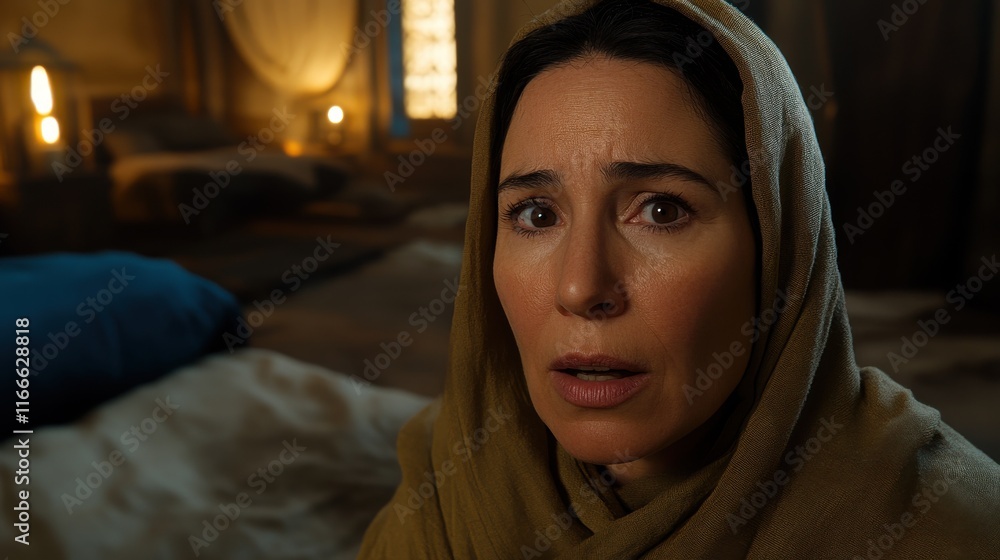 Intriguing Woman in a Hijab Intriguing Woman in a Hijab
