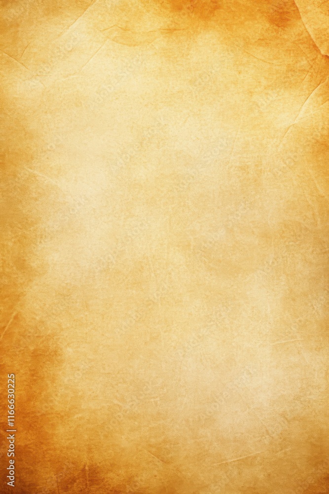 Fototapeta premium Aged Parchment Texture Background: Golden Brown Antique Paper