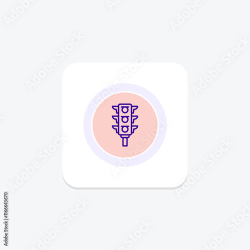 Traffic Lights color circle icon , vector, pixel perfect, illustrator file