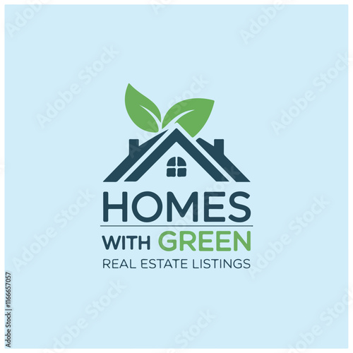 real estate listing logo design 60.eps photo