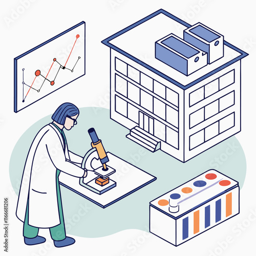 research, doctor, microscope, experiment, dx, digital transformation, data, analysis, science, researcher, graph, chart, pharmaceutical, pharmacy, medicine, information, development, research institut