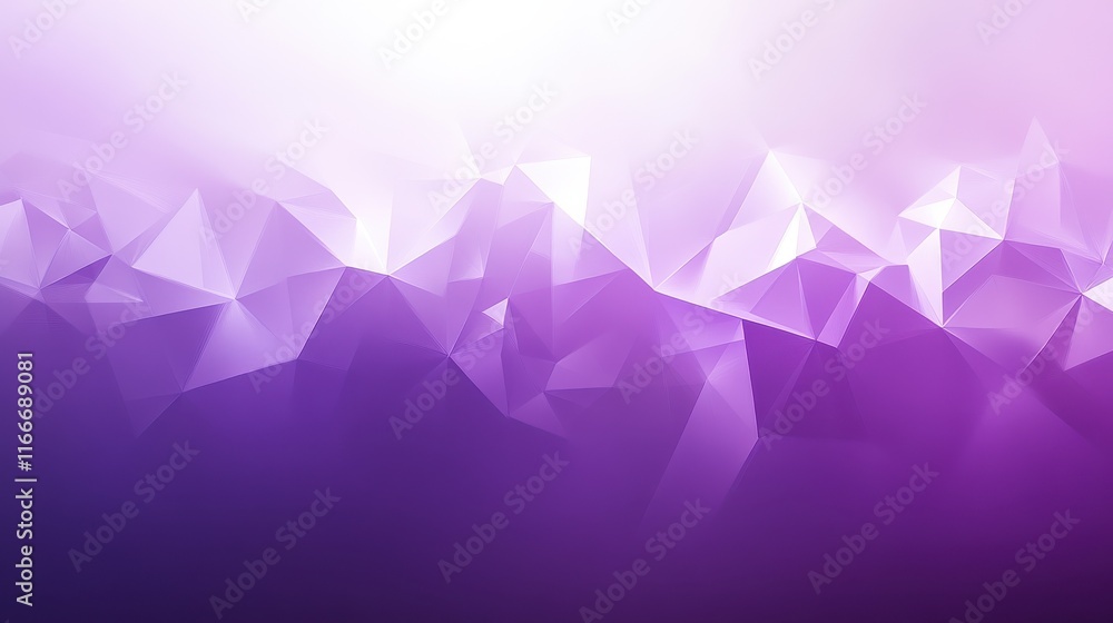 Vibrant Purple Abstract Geometric Low Poly Pattern Background with Striking Triangular Facets and Vibrant Purple Abstract Geometric Low Poly Pattern Background with Striking Triangular Facets and