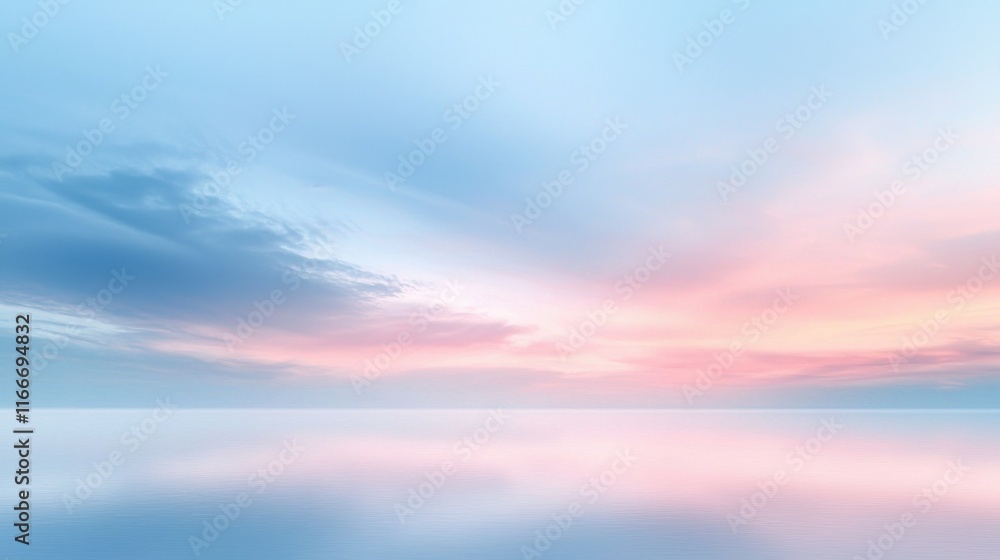 Obraz premium Dreamy Pastel Clouds - High-Resolution Abstract Sky
