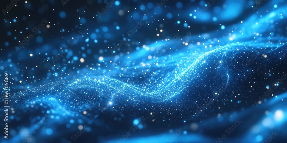 Obraz premium Blurry Blue Background