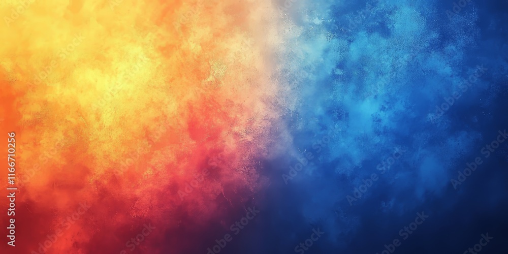 Abstract blue orange gradient background, dim contrasts texture, poster header, high-contrast tones, Generative AI Abstract blue orange gradient background, dim contrasts texture, poster header, high-contrast tones, Generative AI