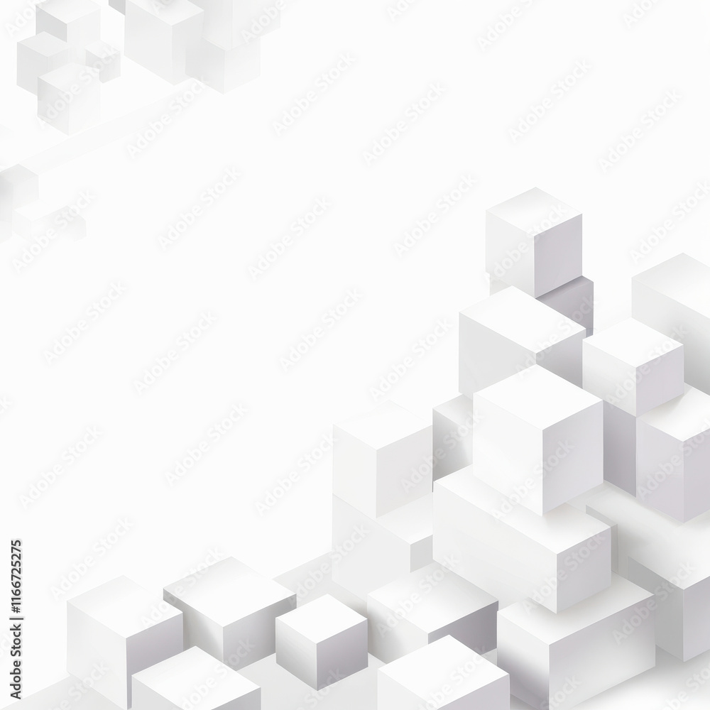 Abstract Cubes on a Minimalist Surface Abstract Cubes on a Minimalist Surface