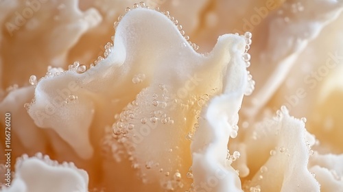 Wallpaper Mural Delicate Coral Formations with Rising Tiny Bubbles Torontodigital.ca