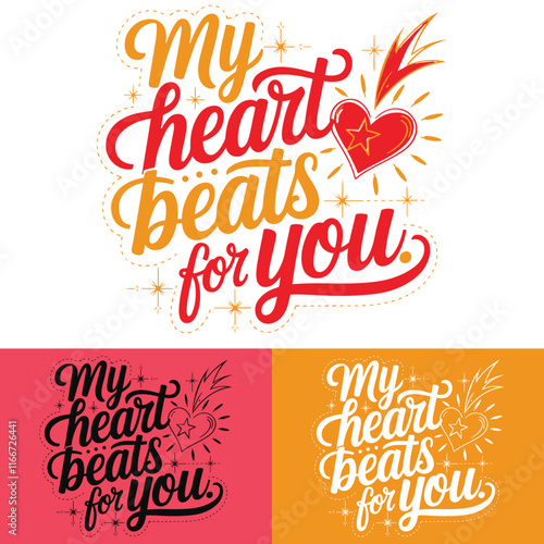 Quotes text vector for T-shirts and card printing related to show love feelings on valentines day/ happy marriage cards / relationship cards 