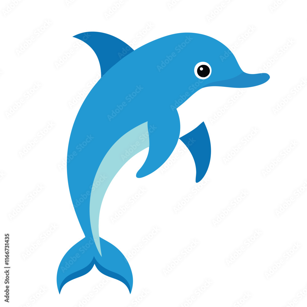 Naklejka premium dolphin 