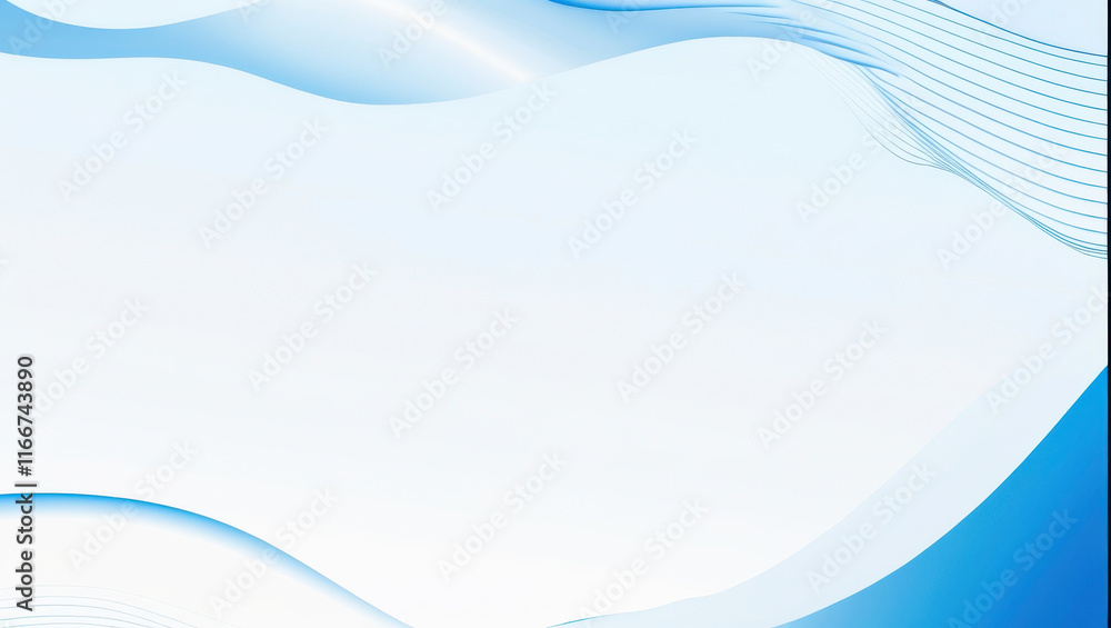 Fototapeta premium Modern Abstract Background Featuring Gentle Curves and Waves.