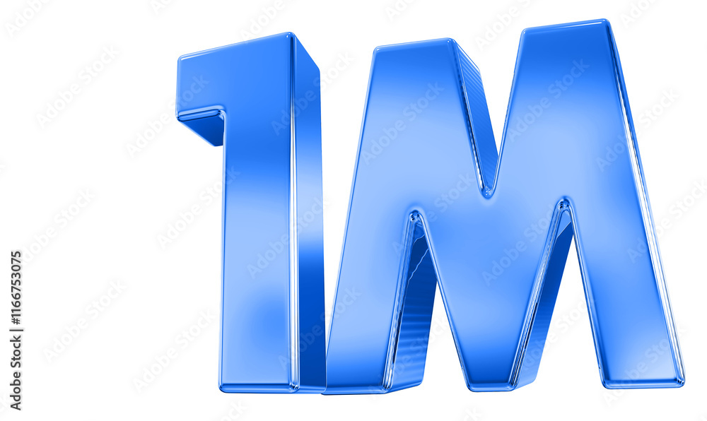 1M Follow Blue 1M Follow Blue