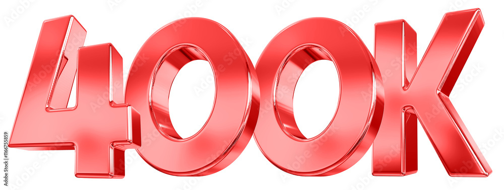 400K Follow Red 400K Follow Red