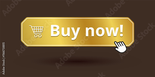 Golden CTA button: Buy now.