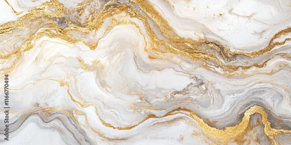 Marble with Gold Paint Marble with Gold Paint