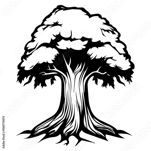 Tree Silhouette Clipart: Ideal for DIY and Digital Projects