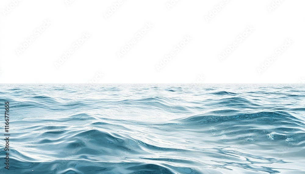 Serene Ocean Waves Calm Sea Water Texture Blue Water Background Summer Seascape Serene Ocean Waves Calm Sea Water Texture Blue Water Background Summer Seascape
