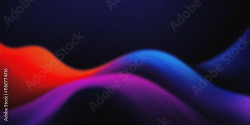 Abstract Gradient Background With Grainy Texture