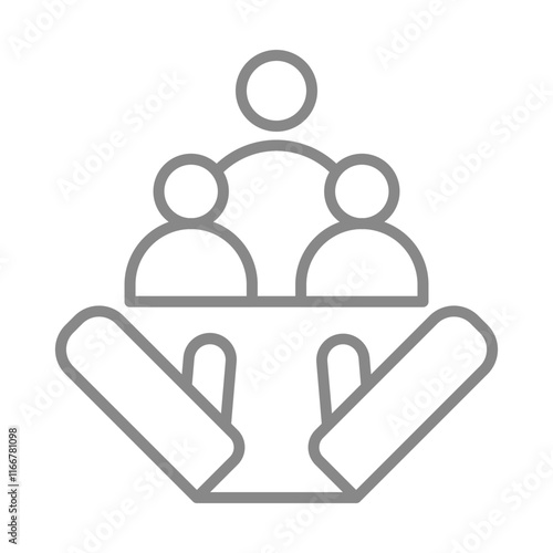 Inclusive Society icon Design