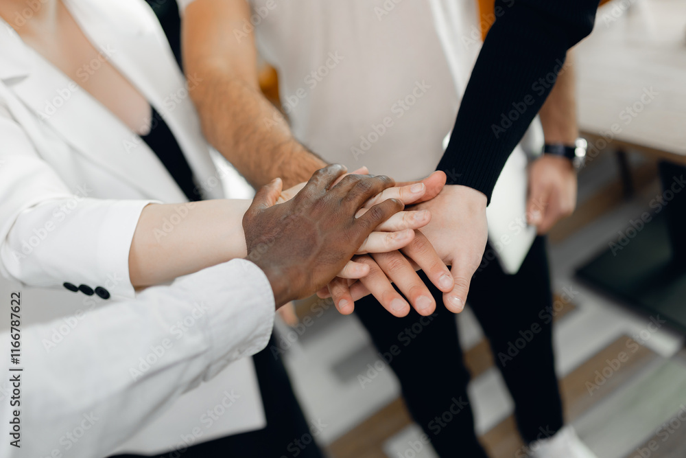 custom made wallpaper toronto digitalDiverse Teamwork Collaboration in Multiracial Office Environment