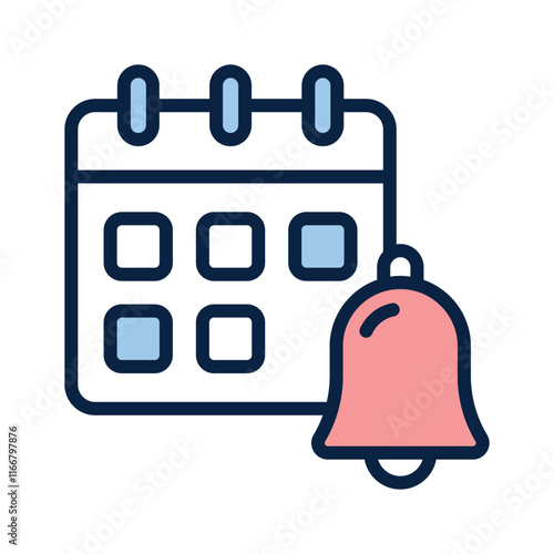 Icon indicating a reminder feature for tasks or events