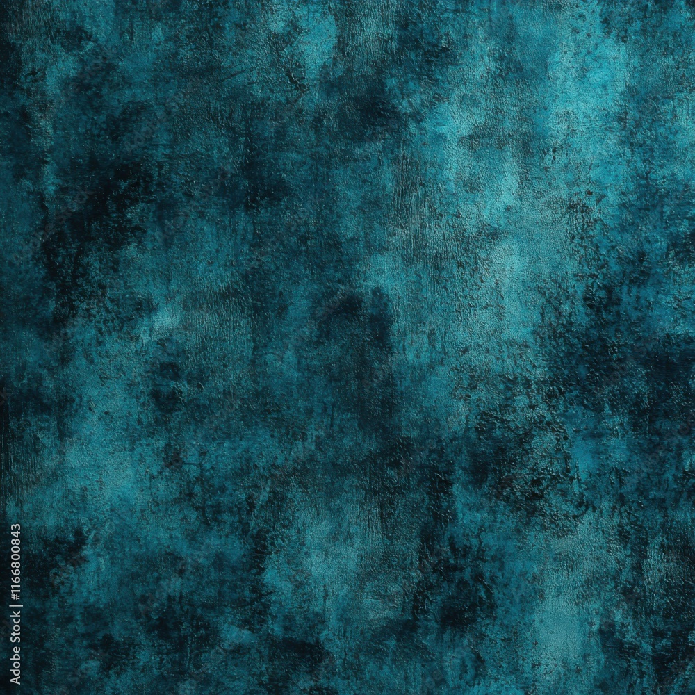 Fototapeta premium Dark teal seamless background with velvety textured surface