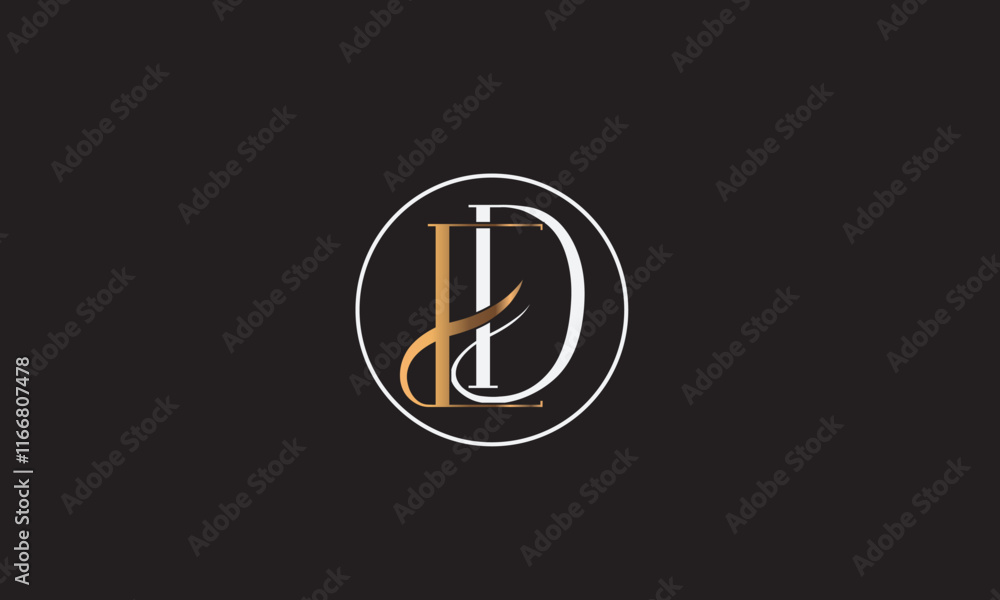 ED, DE , D , E , Abstract Letters Logo Monogram ED, DE , D , E , Abstract Letters Logo Monogram