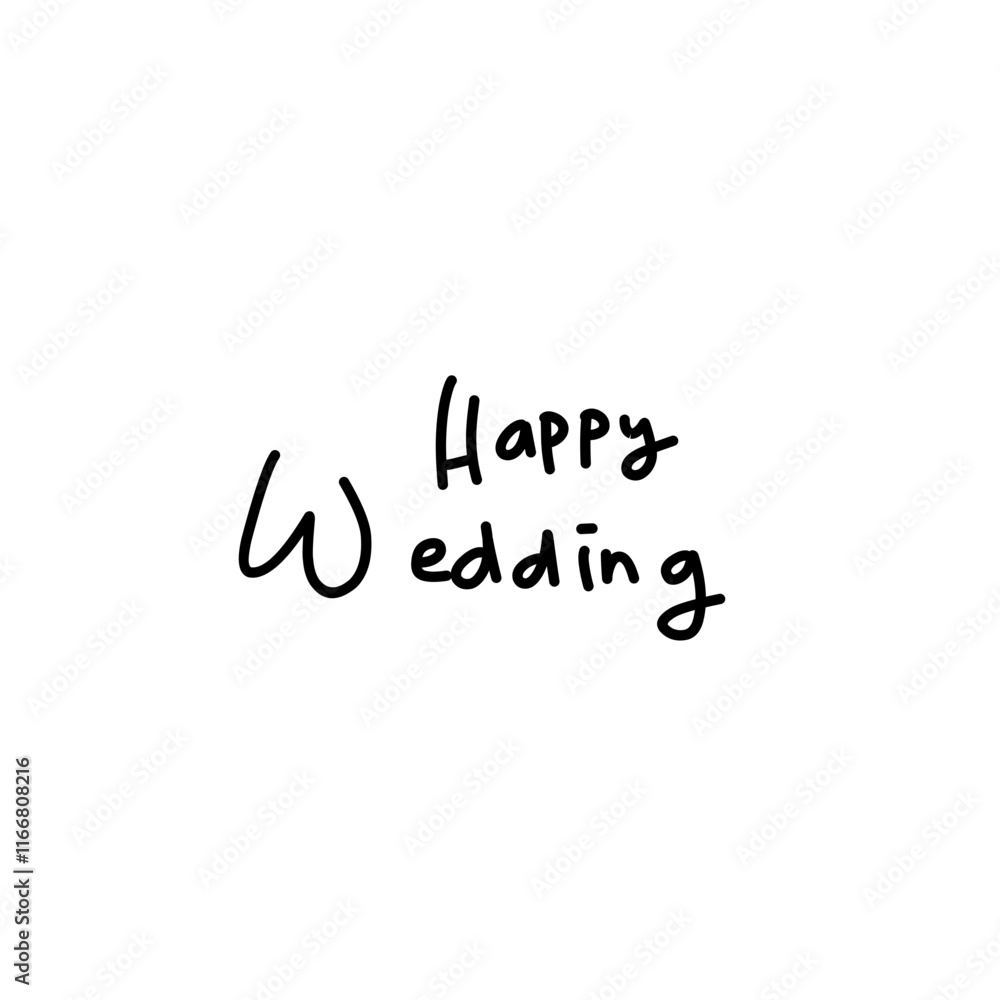 text lettering happy wedding text lettering happy wedding