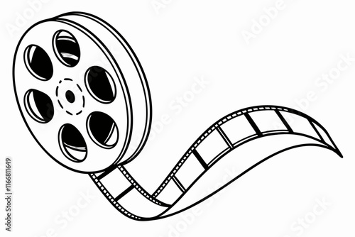 vector film reel