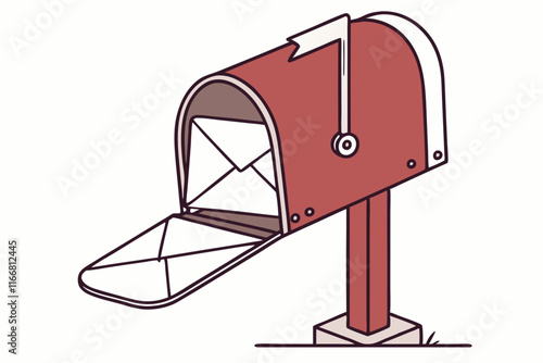 mailbox with mail