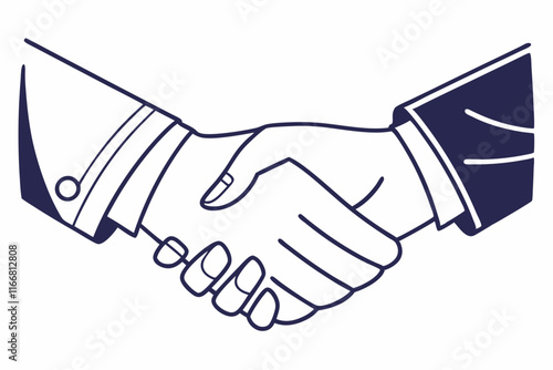 handshake between two businessmen