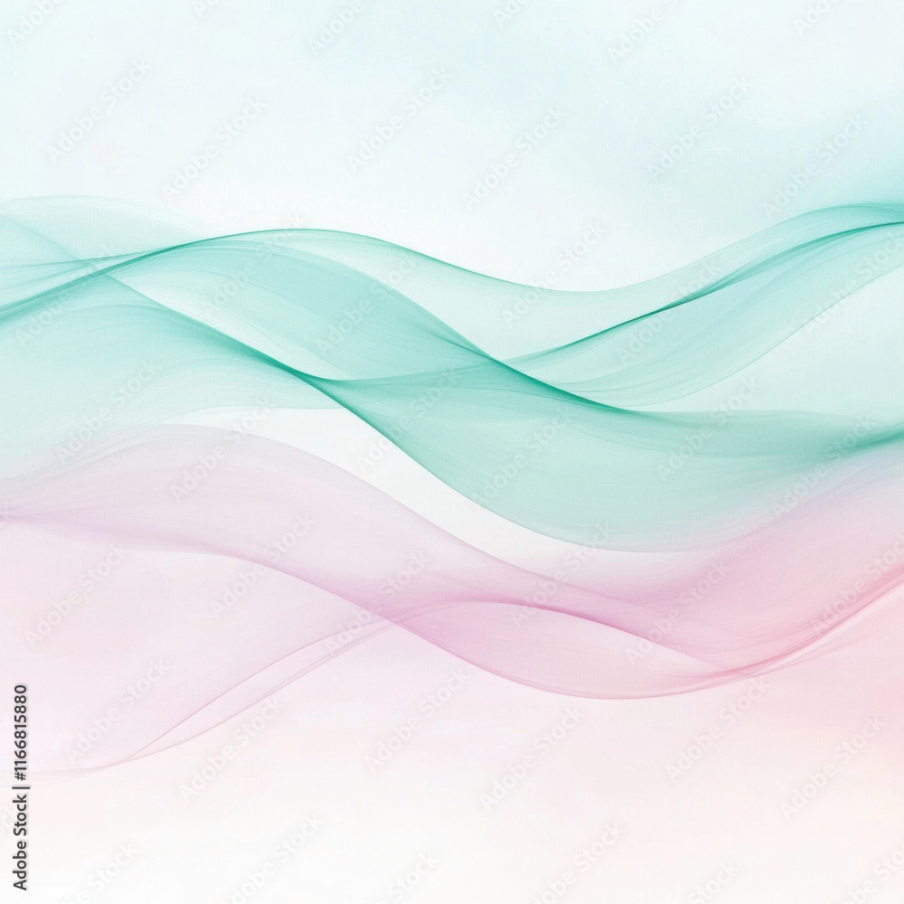 Fototapeta premium Soft Minimalist Abstract Background Design