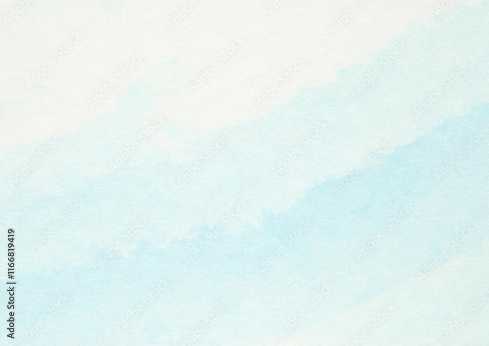 Obraz premium 水色の和紙の背景