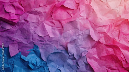 Wallpaper Mural Textured Crepe Paper Background in Gradient Shades of Pink and Blue for Creative Design and Art Projects Torontodigital.ca
