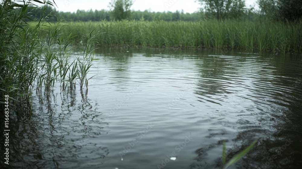 Contamination in Lake with Natural Background Contamination in Lake with Natural Background