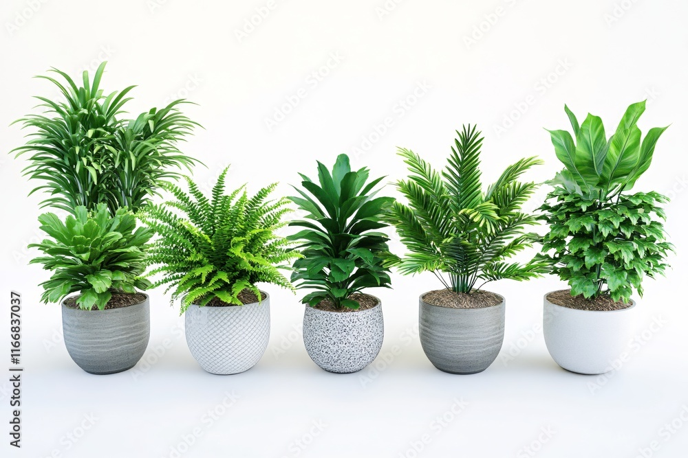 Lush Indoor Plants in Decorative Pots for Home and Office Decoration Lush Indoor Plants in Decorative Pots for Home and Office Decoration