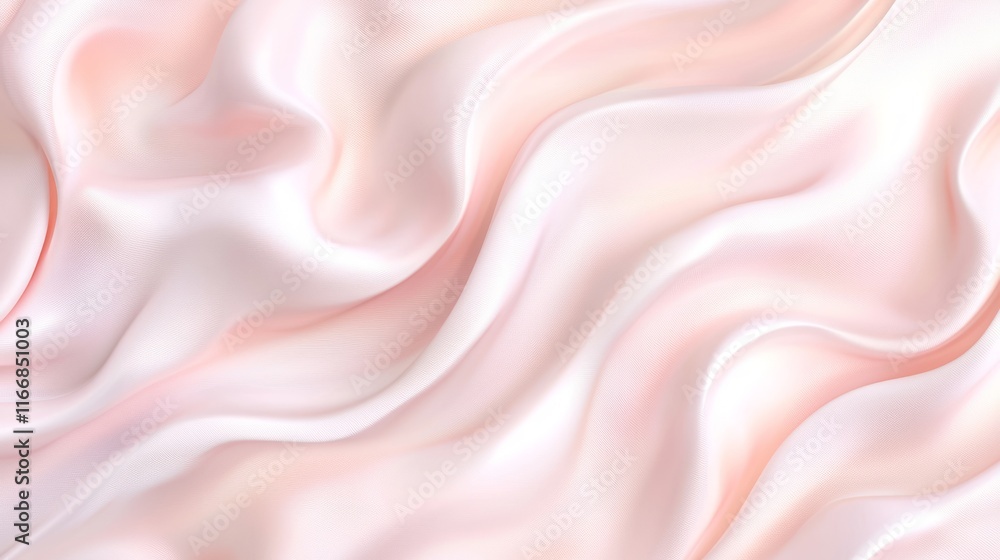 Obraz premium Soft Cloud Formation in Pale Pink - Clinical Beauty Texture Background