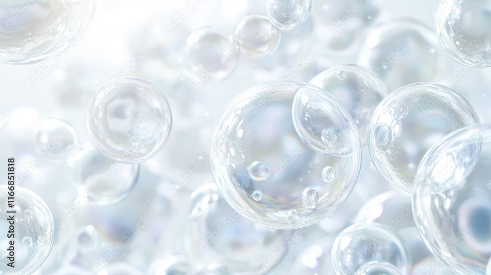 Ethereal Beauty - Abstract Clinical Texture Background with Dreamy Bokeh Effects in Soft Whites and Silvers Ethereal Beauty - Abstract Clinical Texture Background with Dreamy Bokeh Effects in Soft Whites and Silvers