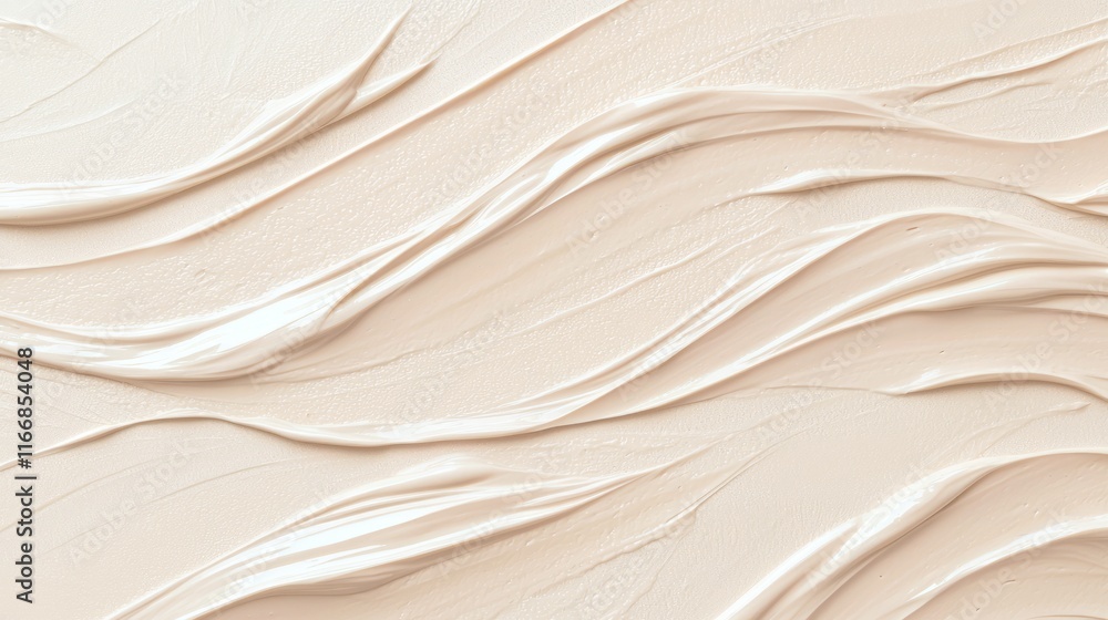 Obraz premium Organic Harmony - Smooth Earthy Clinical Beauty Texture Background for Eco-Friendly Products