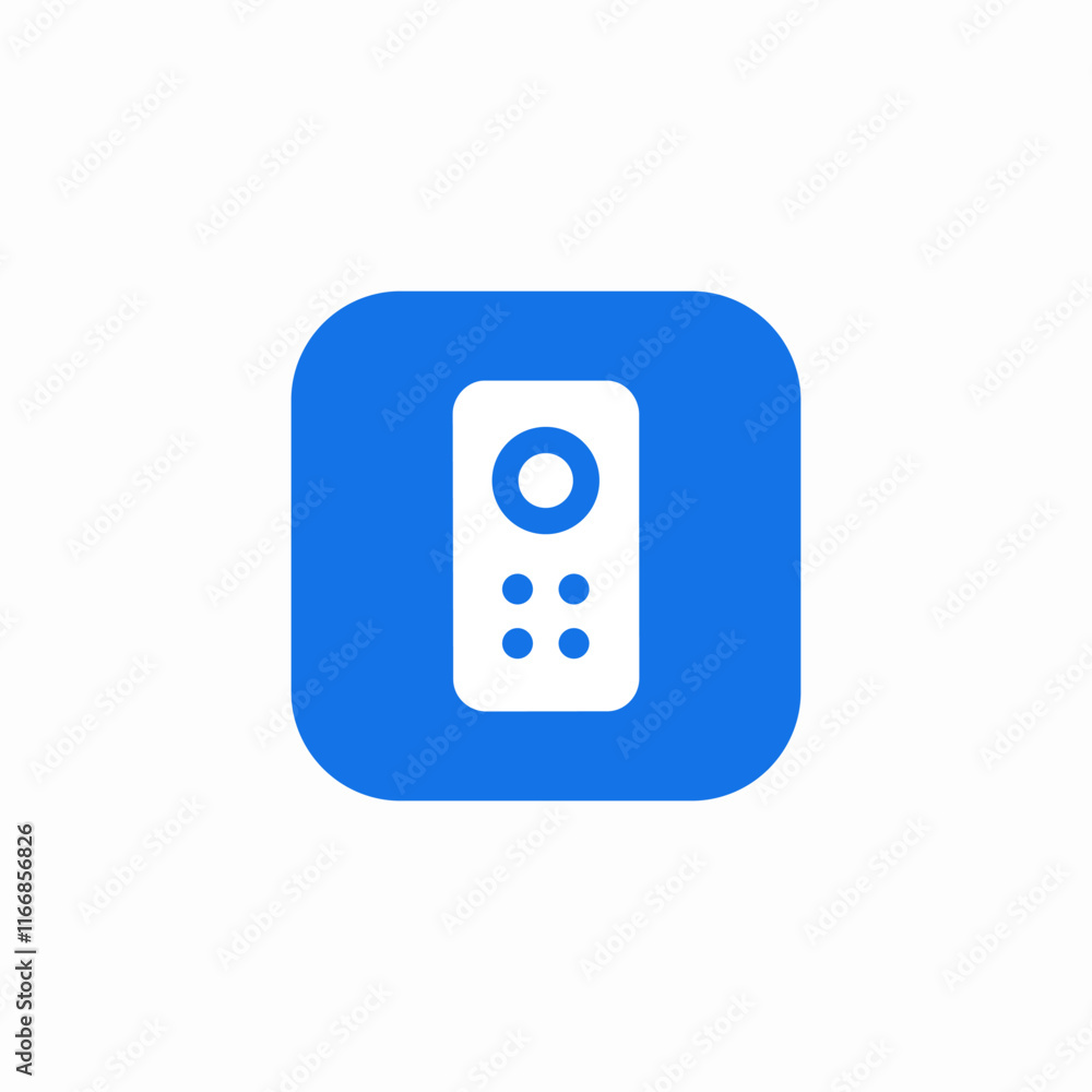 Remote control device electronic icon vector sign
Remote control device electronic icon vector sign