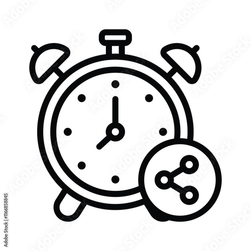 Stopwatch with people symbolizing collaborative time allocation