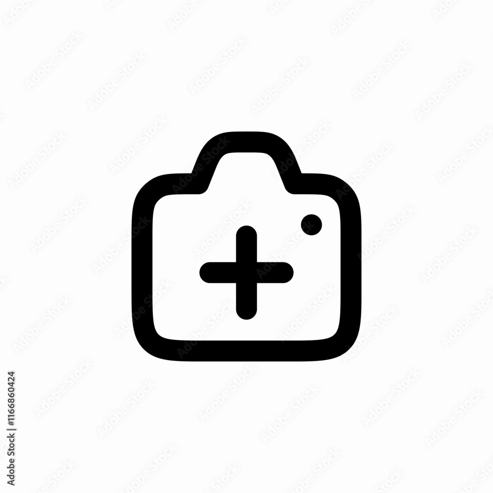 Medical clipboard health record icon vector sign
Medical clipboard health record icon vector sign