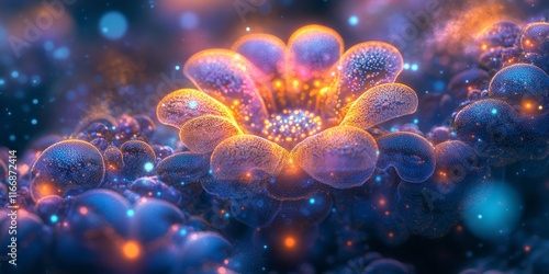 Wallpaper Mural starlit pulse into luminous surreal cosmic scenes., Generative AI Torontodigital.ca