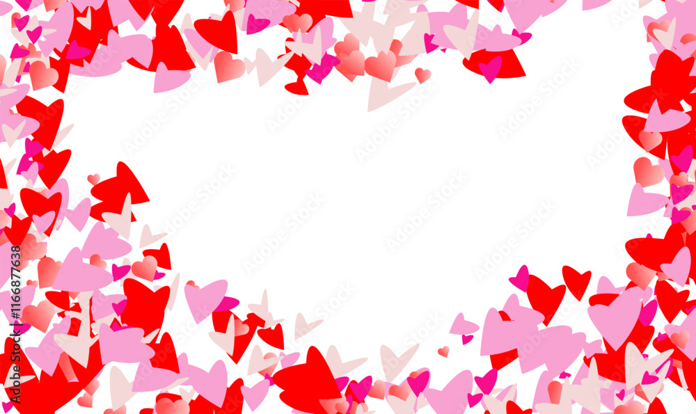 Heart shapes gather and form the heart into an empty space
Heart shapes gather and form the heart into an empty space