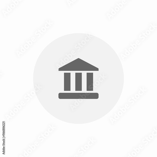 landmark building icon sign vector