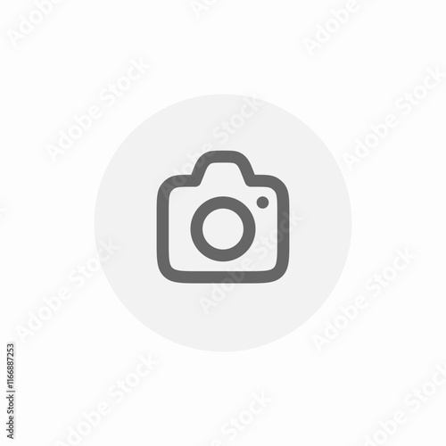 photo camera icon sign vector