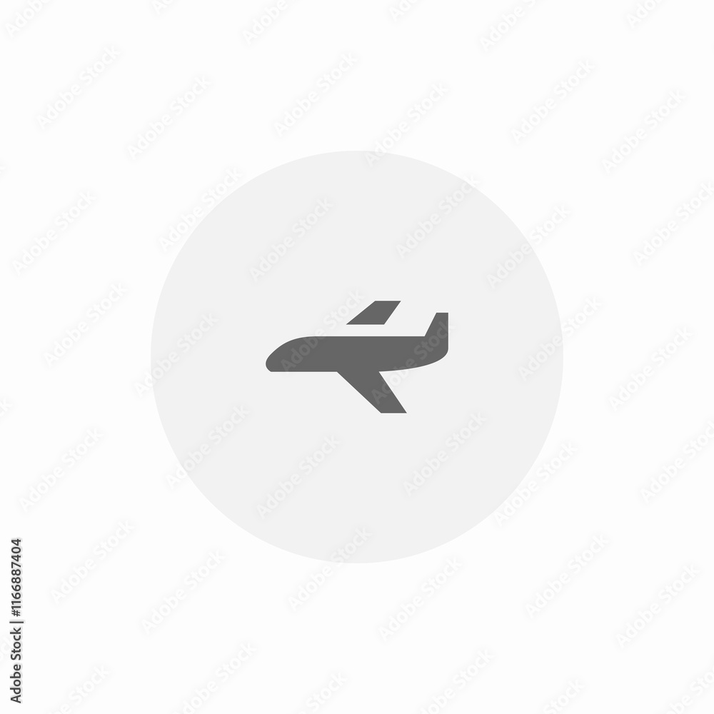 plane flight icon sign vector plane flight icon sign vector
