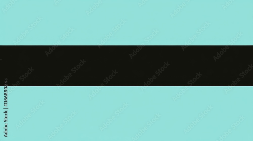 Abstract image of a teal and black horizontal stripe design Abstract image of a teal and black horizontal stripe design